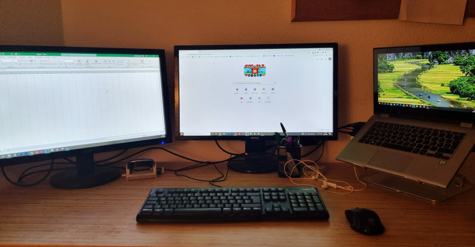 2 Monitore an Laptop via USB anschließen • tikoim.de