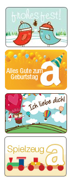 Amazon Gutschein Motive