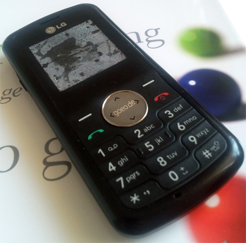 Mein geliebtes LG KP 100 Handy Mein geliebtes LG KP 100 Handy
