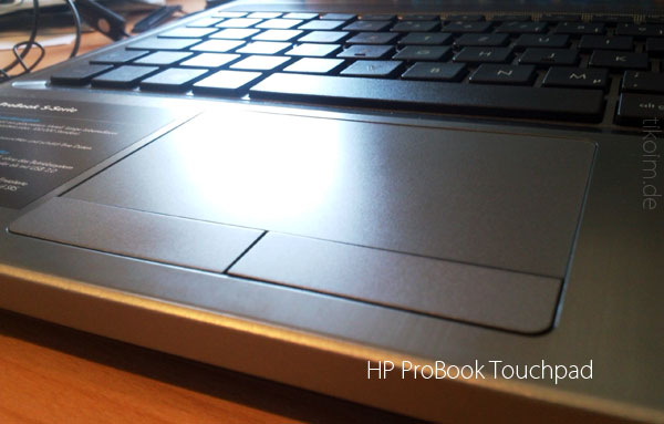 HP ProBook 4535s Tochpad