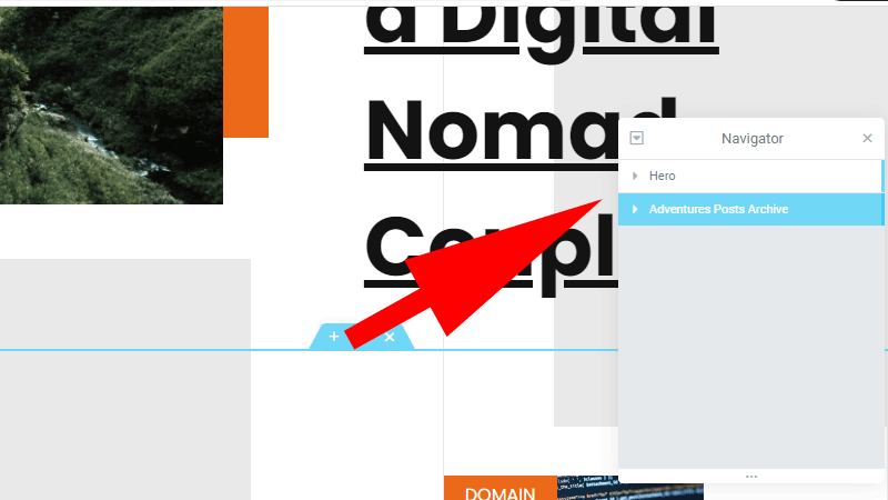 Archiv Template anpassen im Navigator1