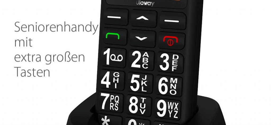 Seniorenhandy mit grossen Tasten