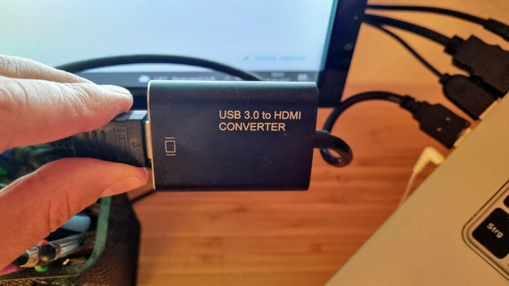 USB 3.0 zu HDMI Adapter - zweiten Monitor an Notebook anschließen