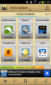 App2SD Screenshot
