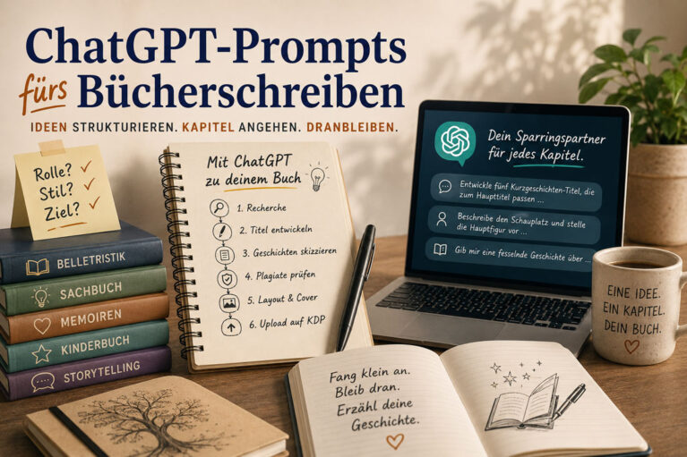 ChatGpt-Prompts für das Schreiben von Büchern