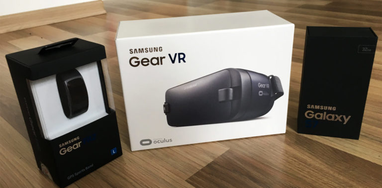Samsung Gear Bundle S7, Fit 2 und VR Brille