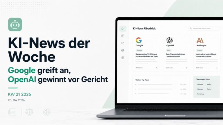 KI News KW 21 2026[