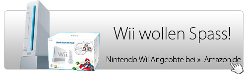 Nintendo Wii kaufen - Wii Angebot - Wii wollen Spass