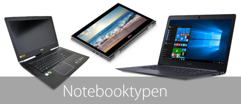 Notebooktypen