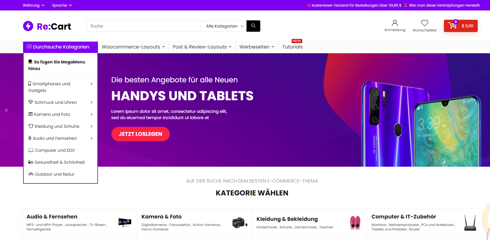 rehub recart theme1