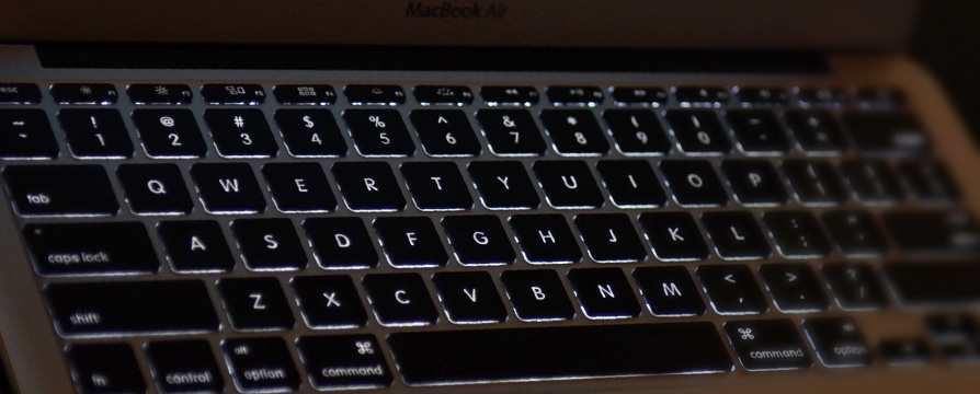 Tastaturbeleuchtung Macbook Air