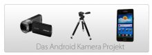 Das Android-Kamera-Projekt mit dem Full HD Camcorder