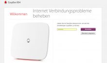 Internet ständig langsam oder weg – Neustart der EasyBox hilft