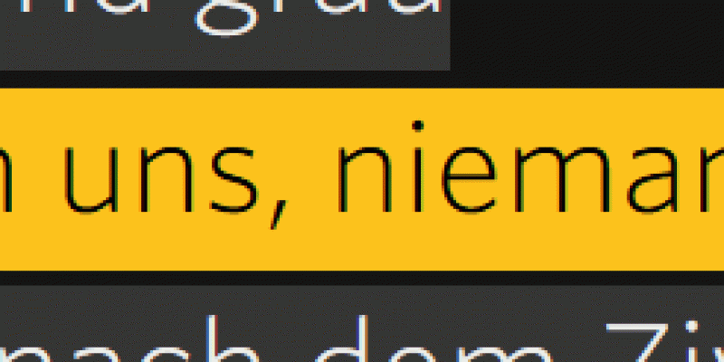 Inline Kommentarsystem auf Wort und Absatzebene