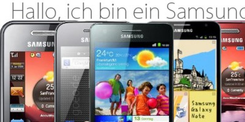 Popularität von Samsung Handys 2011