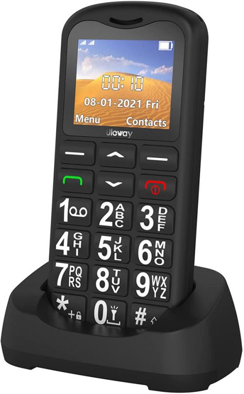 Seniorenhandy mit großen Tasten, Kamera, Dual Sim