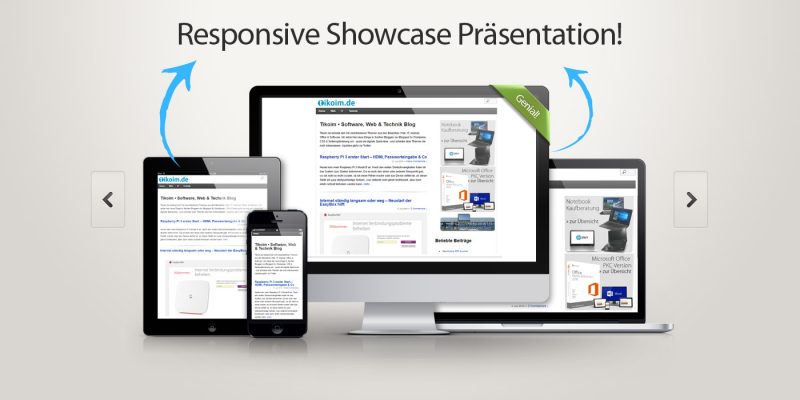 „Devices Mockup“ – Responsive Design Vorlagen