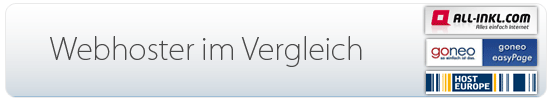 Webhoster Vergleich