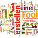 Wortwolke - Wortbild